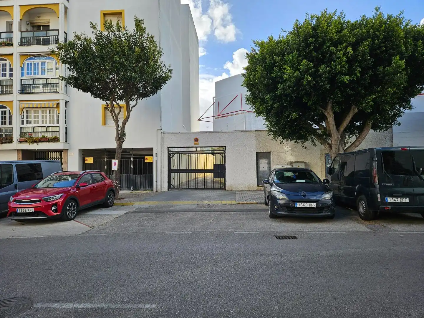 Vista exterior de Garaje en venta en Hornos Púnicos