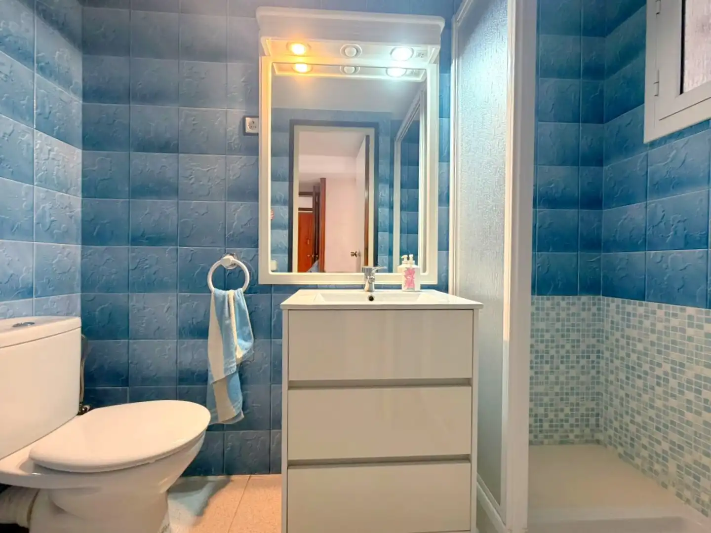 Baño de Ático en venta en L'Hospitalet de Llobregat con Calefacción, Terraza y Horno