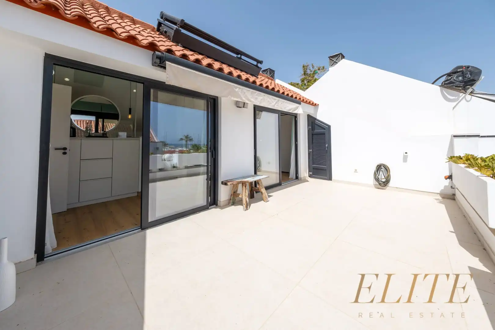 Terraza de Casa o chalet en venta en San Bartolomé de Tirajana con Aire acondicionado, Calefacción y Jardín privado