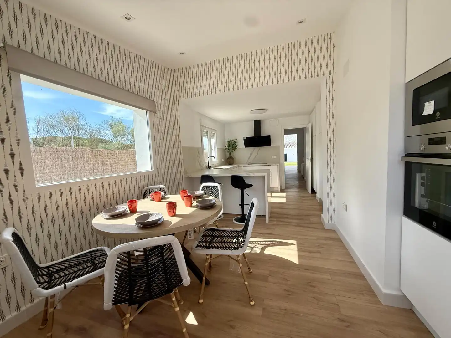 Dining room of Houses for sale in El Puerto de Santa María  with Private garden, Swimming Pool and Furnished