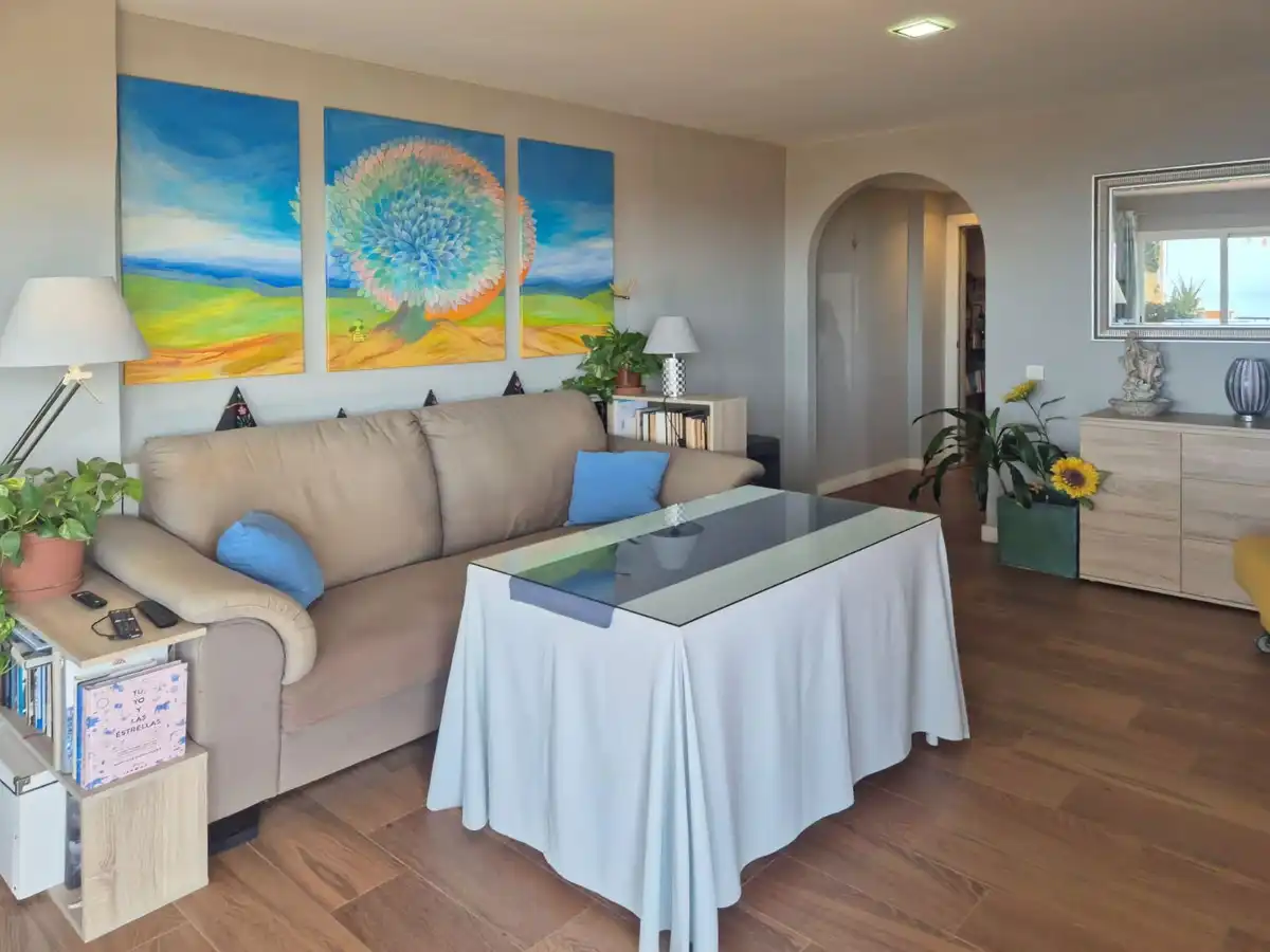 Sala de estar de Apartamento en venta en Mijas con Aire acondicionado, Calefacción y Piscina