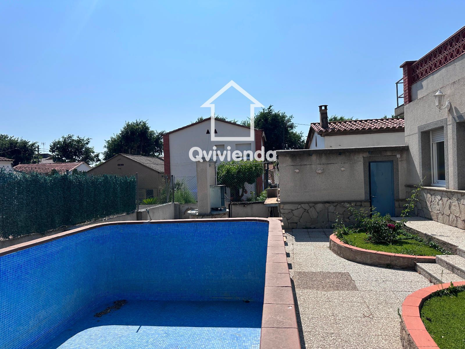 Piscina de Casa o xalet en venda en Parets del Vallès amb Calefacció, Terrassa i Piscina