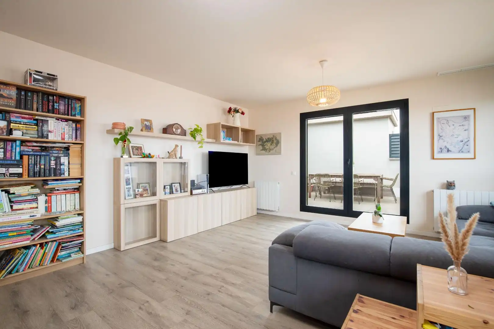 Sala d'estar de Àtic en venda en Sabadell amb Aire condicionat, Calefacció i Parquet