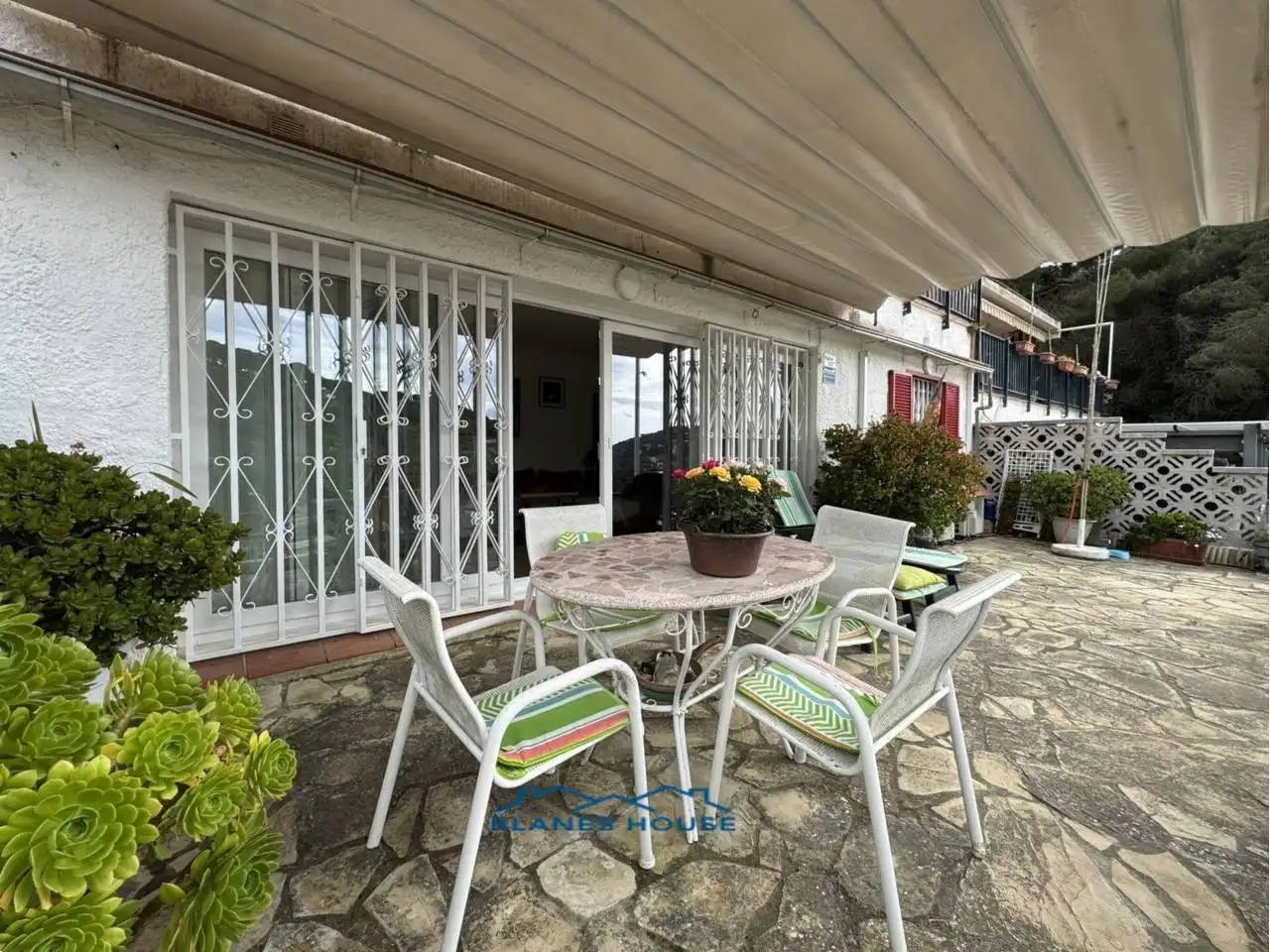 Terrasse von Wohnung zum Verkauf in Lloret de Mar mit Klimaanlage und Terrasse