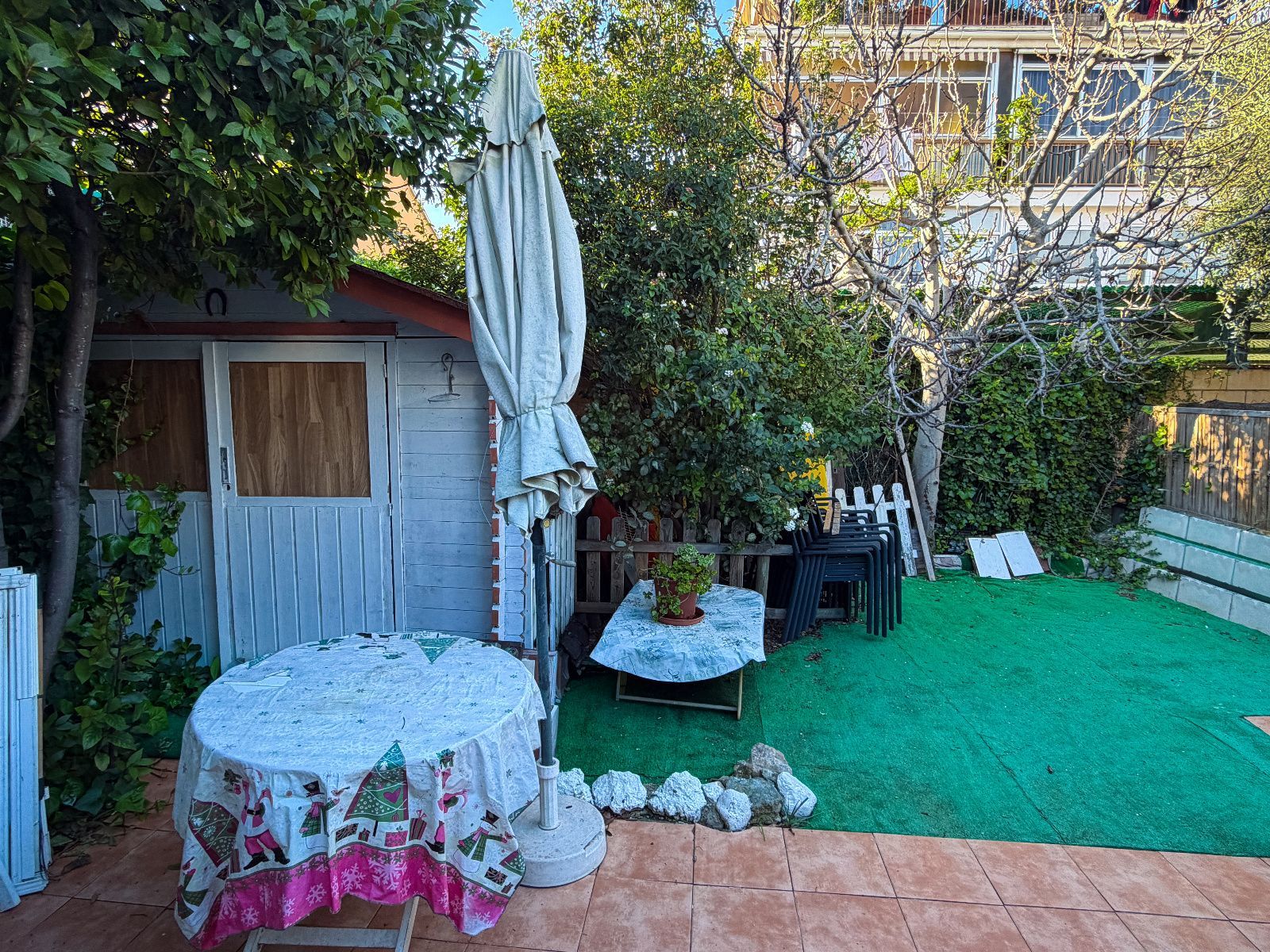 Terrasse von Haus oder Chalet zum Verkauf in Calafell mit Klimaanlage, Heizung und Privatgarten