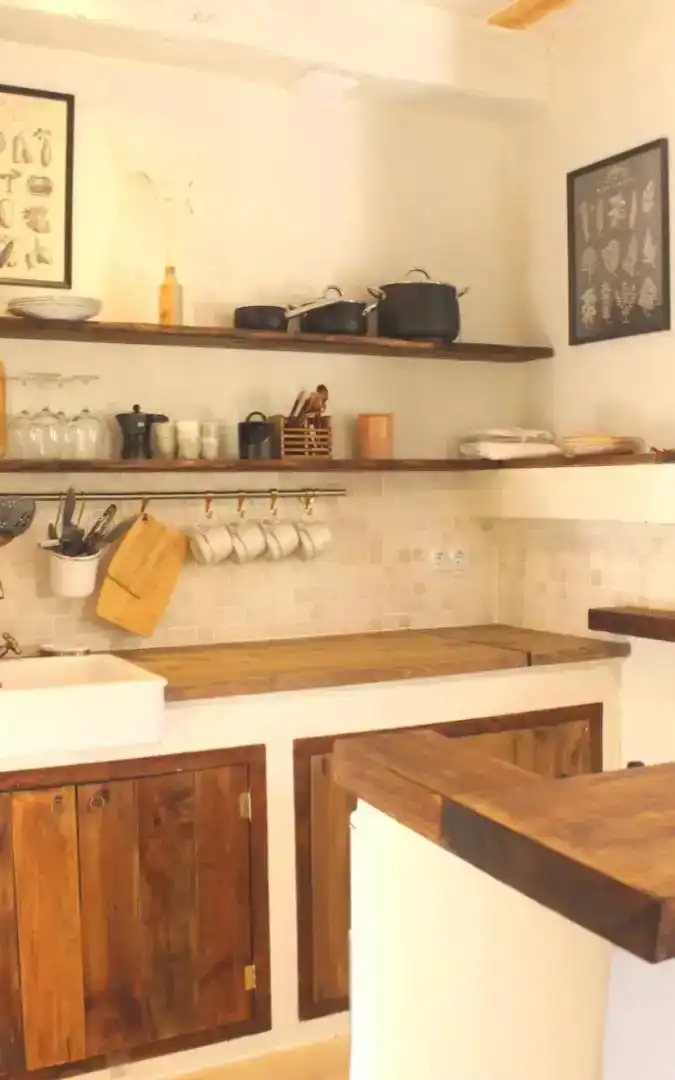 Cuina de Finca rústica en venda en Albuñuelas amb Aire condicionat