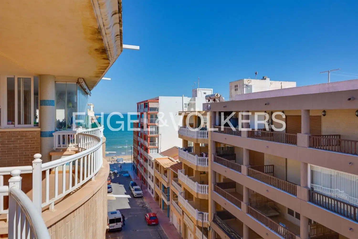 Balcony of Attic for sale in Guardamar del Segura  with Air Conditioner, Heating and Terrace
