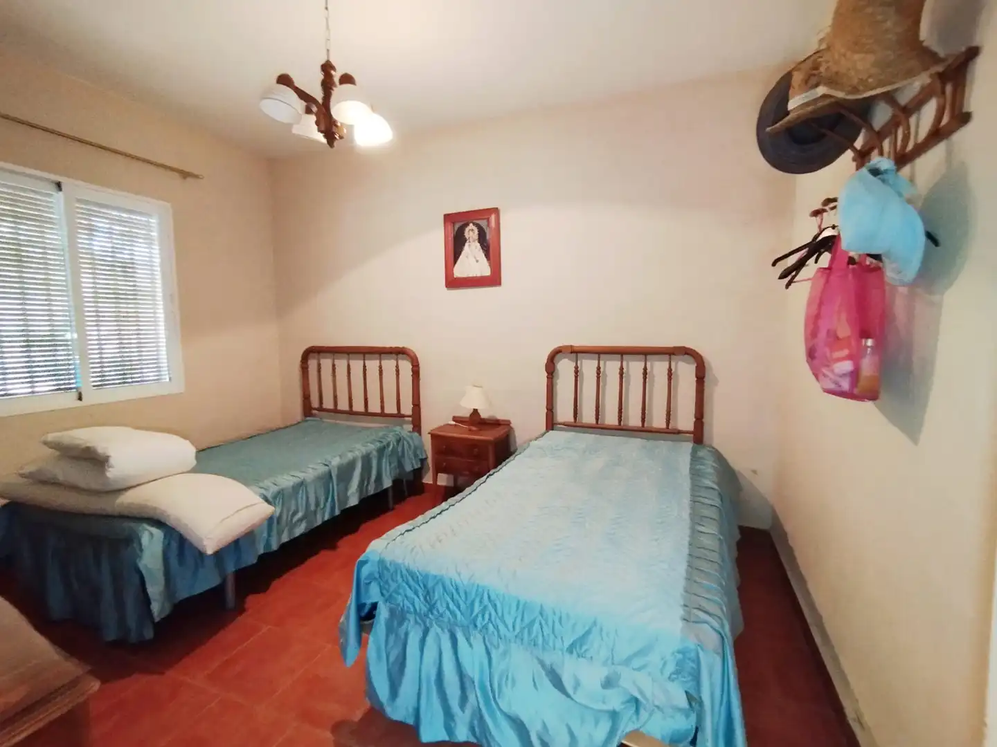 Dormitori de Finca rústica en venda en Argamasilla de Alba amb Jardí privat, Piscina i Moblat