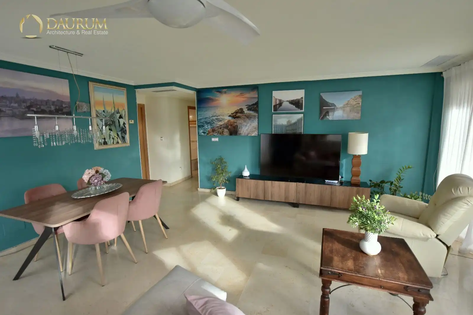 Sala de estar de Piso en venta en Elche / Elx con Aire acondicionado, Calefacción y Terraza