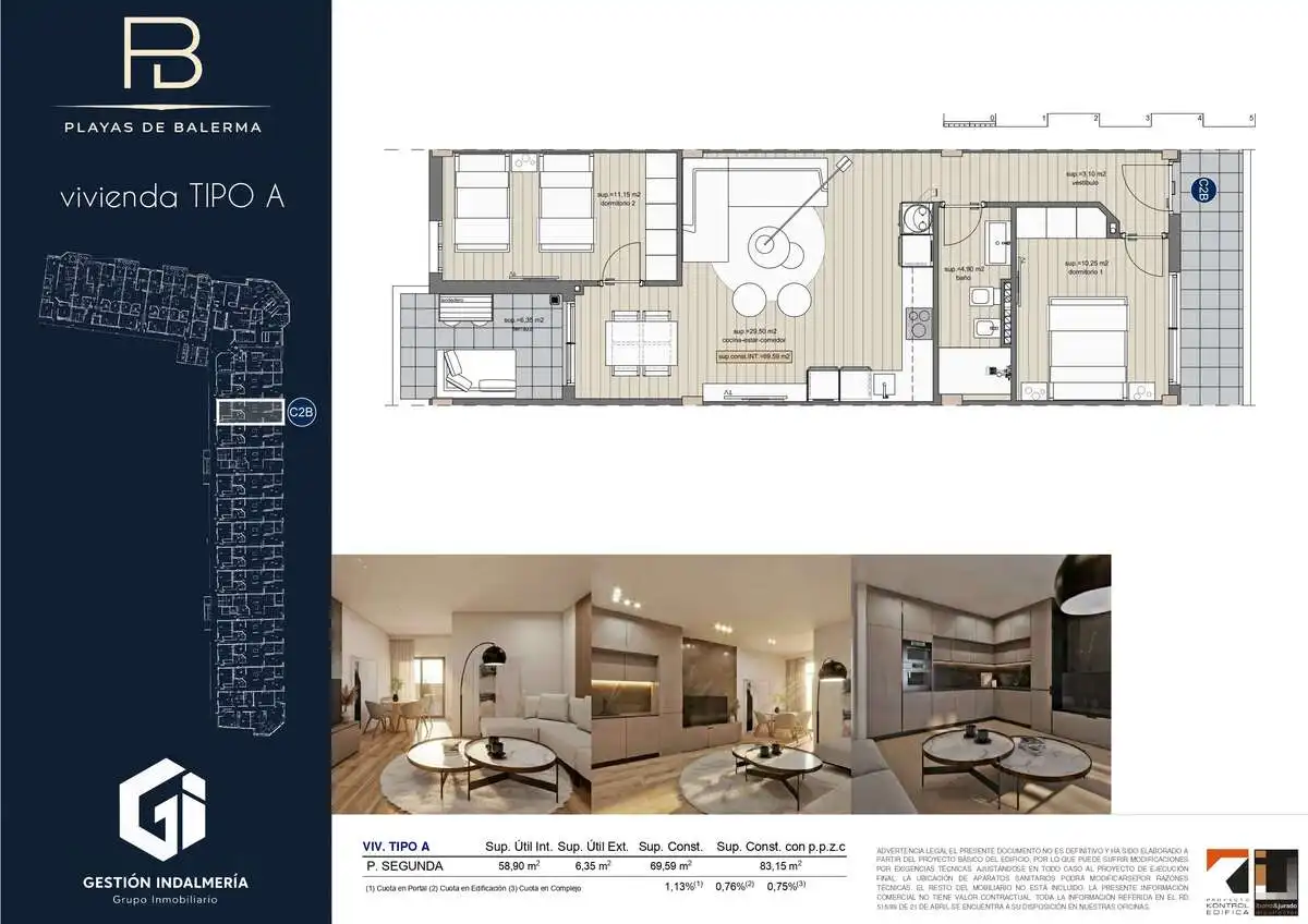 Piso en venta en El Ejido con Terraza y Piscina comunitaria