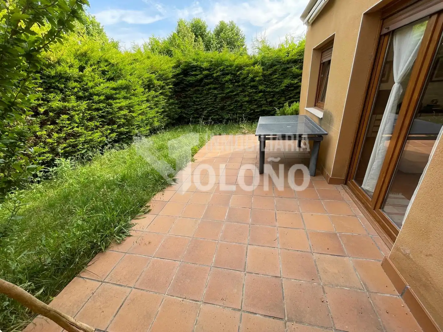 Terraza de Casa o chalet en venta en Leiva con Calefacción, Jardín privado y Parquet