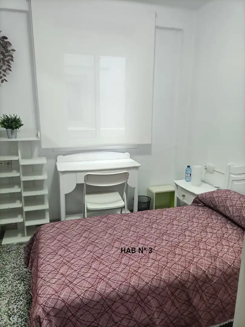 Bedroom of Flat for rent in Valencia  with Furnished, Oven and Washing machine