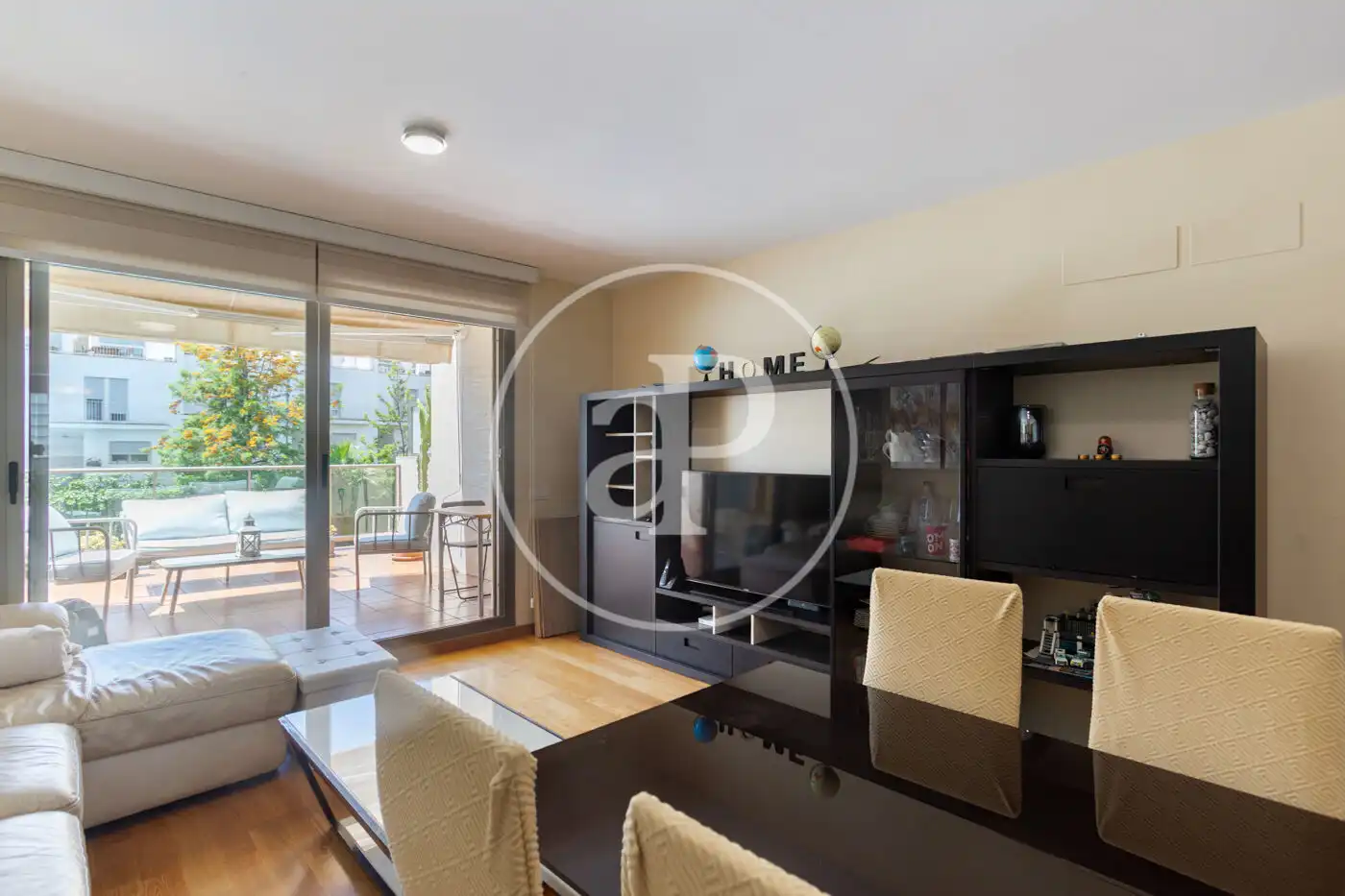 Sala de estar de Piso de alquiler en  Palma de Mallorca con Aire acondicionado, Calefacción y Terraza