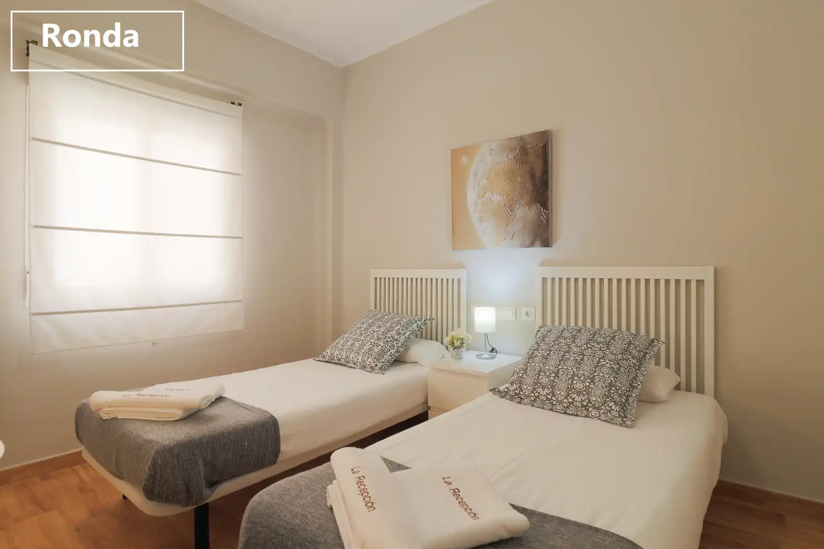 Bedroom of Flat for share in Málaga  with Air Conditioner, Heating and Terrace