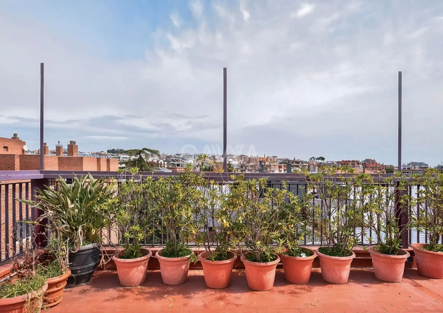 Terrace of Attic for sale in Barcelona  with Terrace, Storage room and Swimming Pool