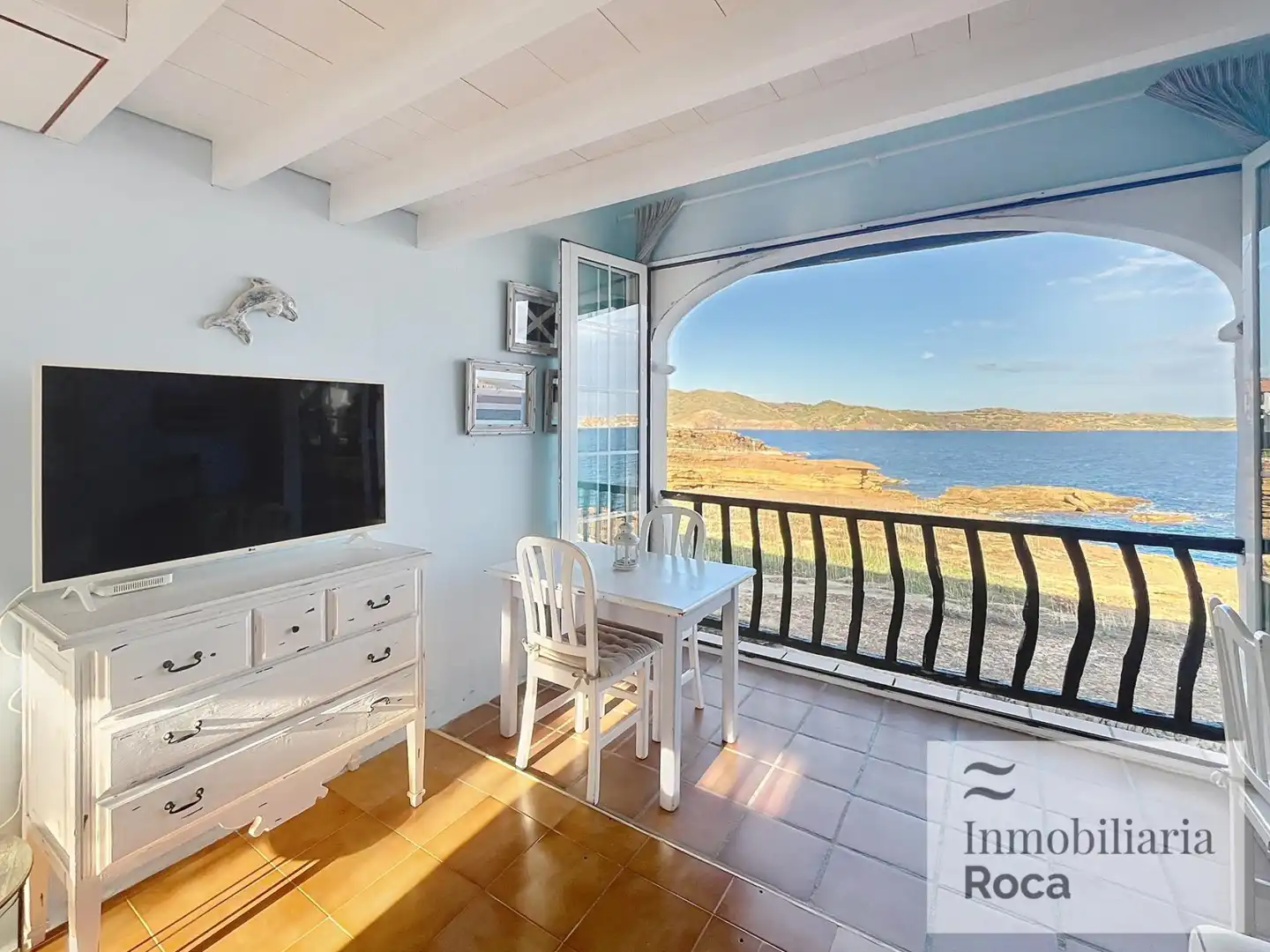 Terraza de Apartamento de alquiler en Es Mercadal con Amueblado y Balcón