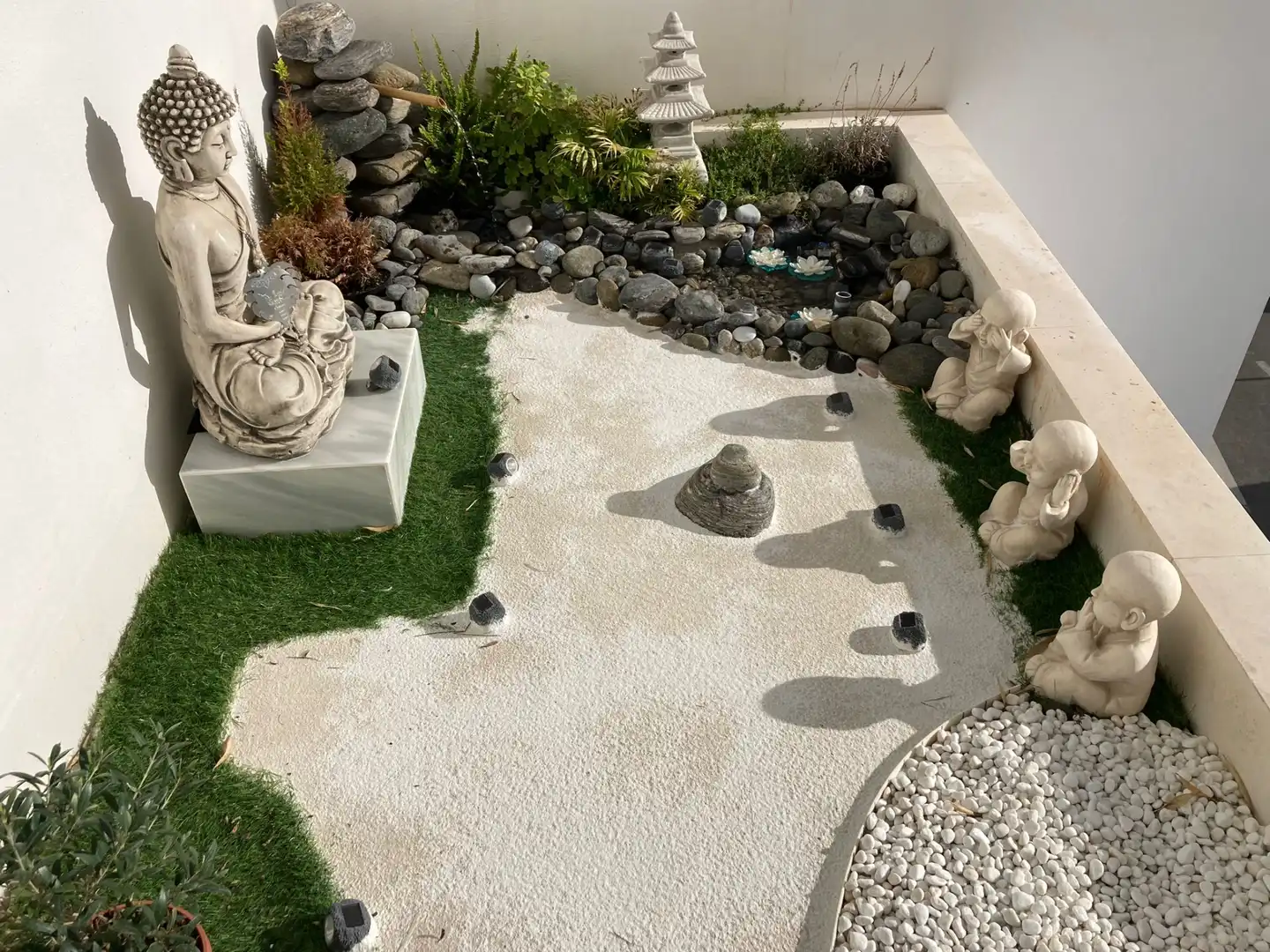 Jardí de Apartament de lloguer en Marbella amb Aire condicionat, Moblat i Es permeten mascotes