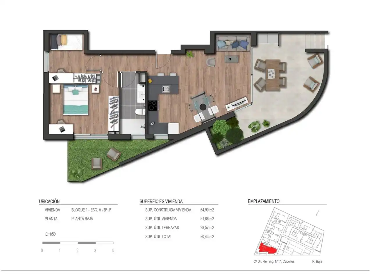 Apartment with pool for sale in Calle Doctor Fleming 7, imagen 48