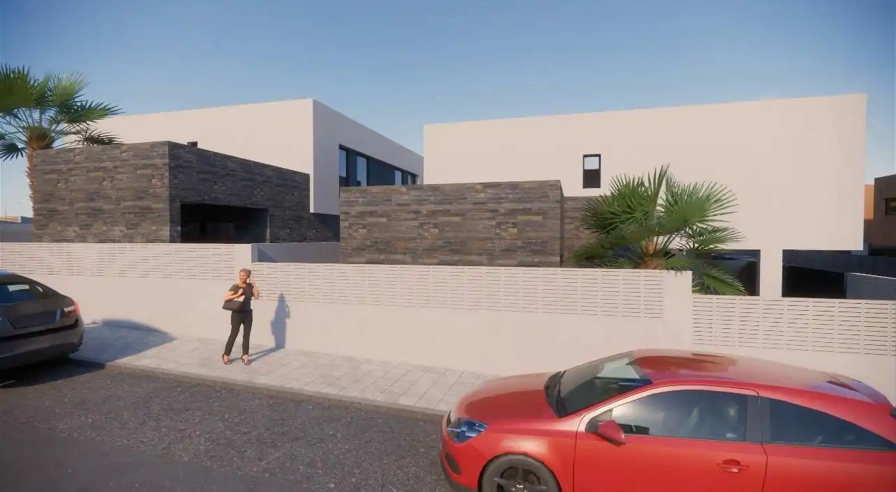 Vista exterior de Casa o chalet en venta en Huércal de Almería con Terraza