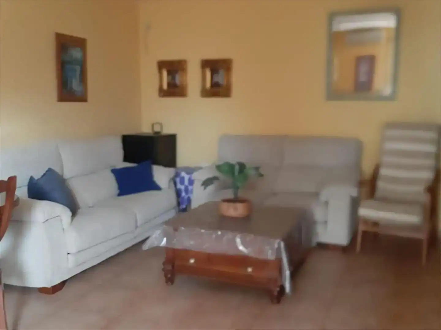 Sala de estar de Casa o chalet en venta en Puertollano con Aire acondicionado y Amueblado