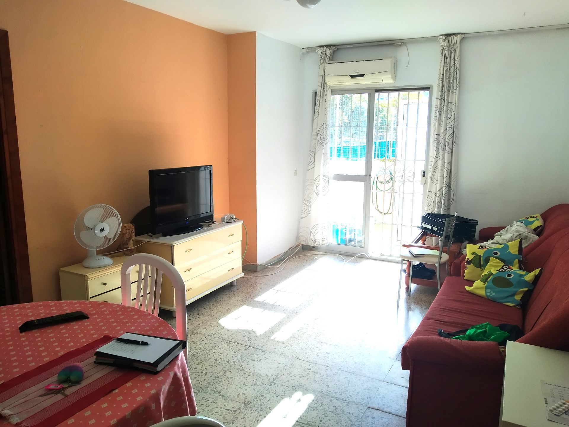 Living room of Flat for sale in Málaga Capital  with Terrace