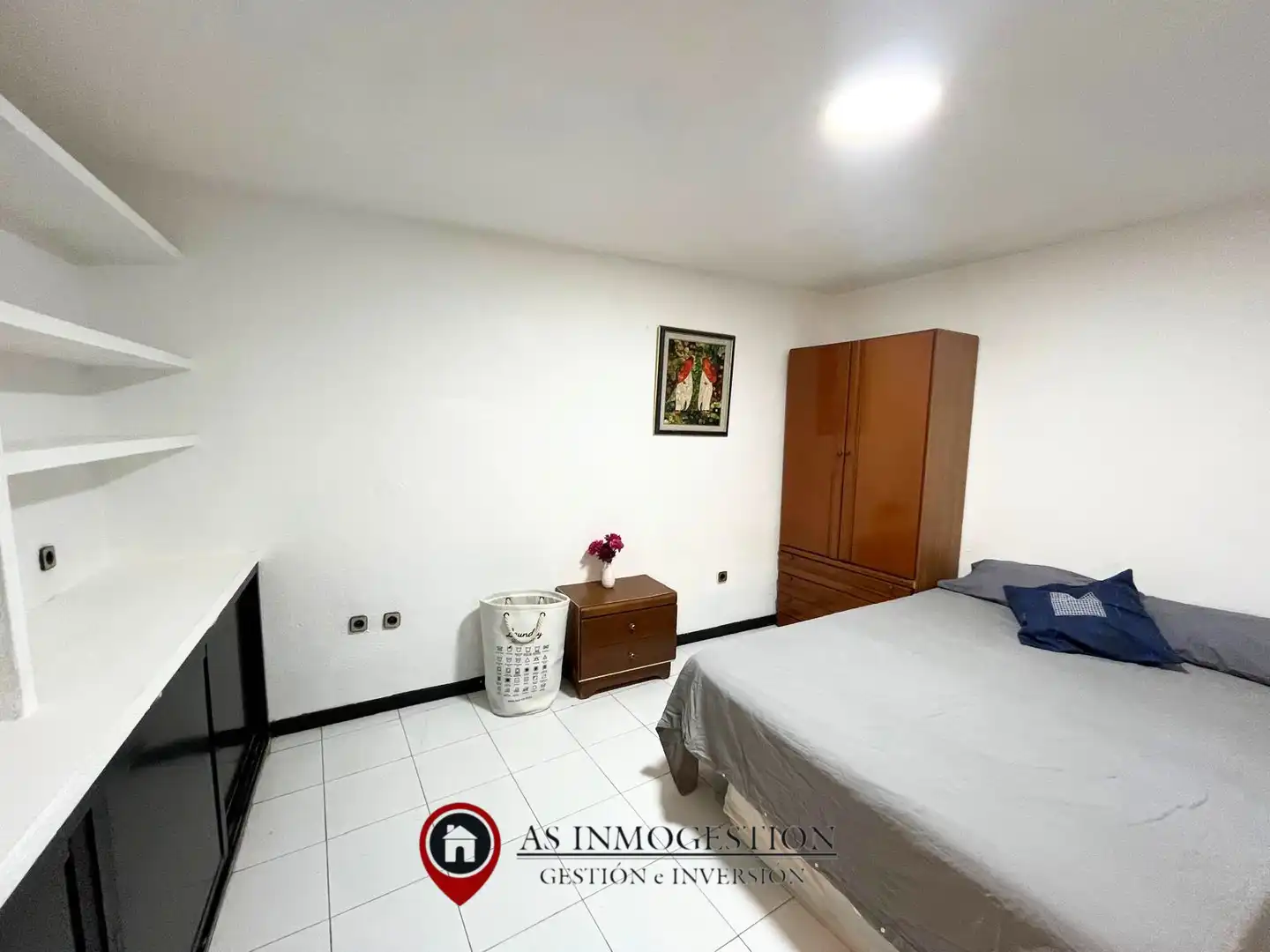 Bedroom of Flat for rent in Madrid  with Air Conditioner, Furnished and Oven
