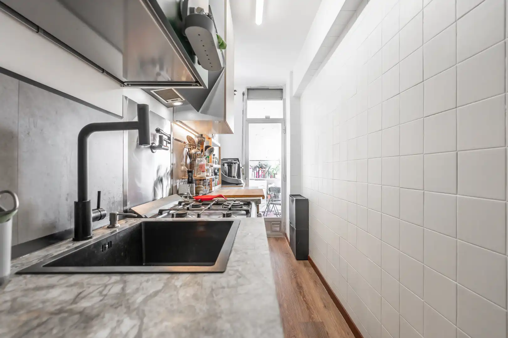 Kitchen of Flat for sale in Madrid  with Heating