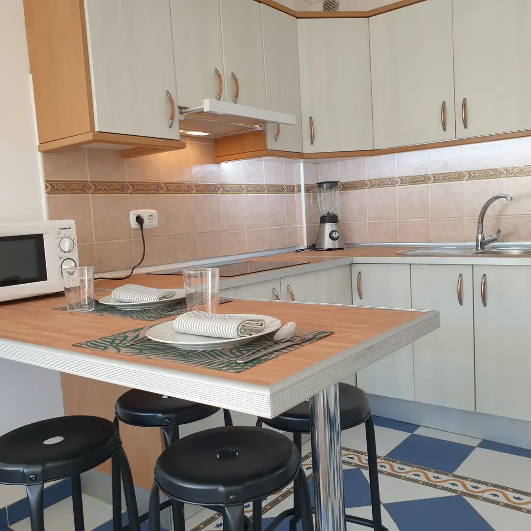 Cuina de Casa o xalet en venda en La Oliva amb Terrassa, Balcó i Piscina comunitària