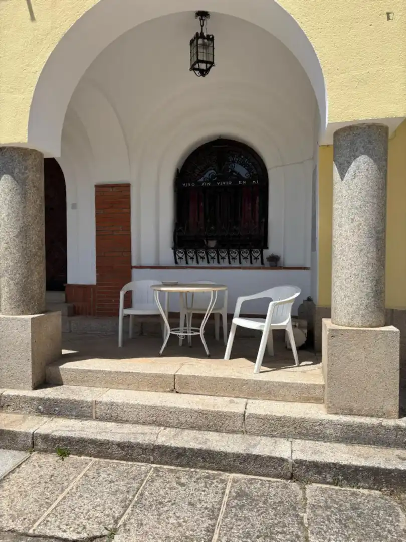 Terrace of Houses for share in Salamanca  with Heating, Furnished and Internet