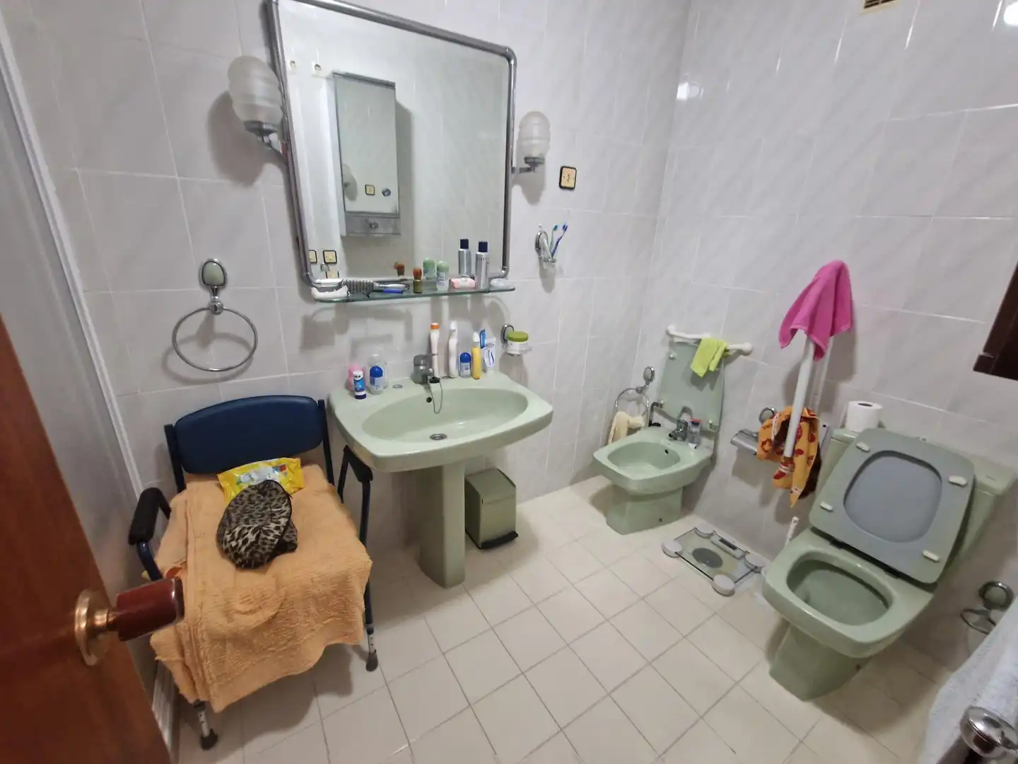 Bathroom of Flat for sale in Águilas  with Air Conditioner, Furnished and Balcony