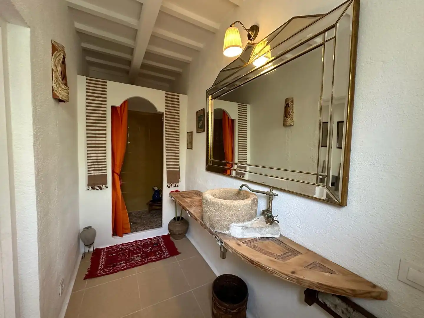 Bany de Casa o xalet en venda en Sant Lluís amb Jardí privat