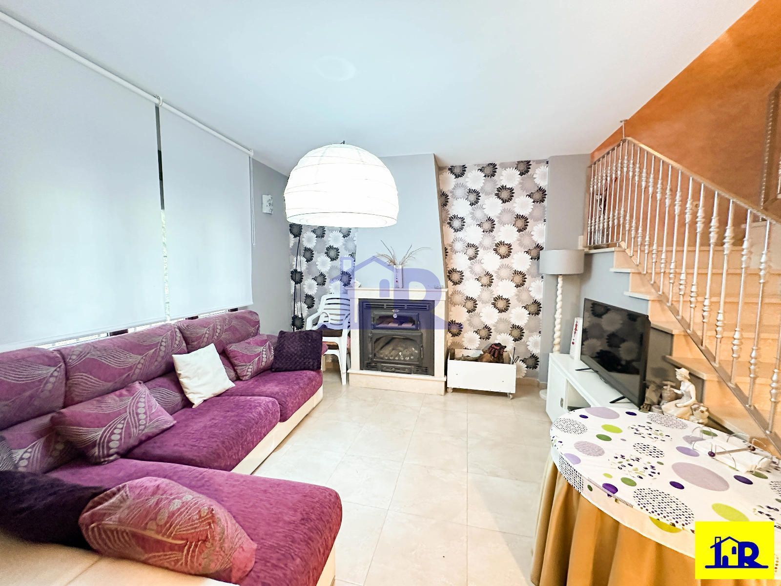 Living room of Single-family semi-detached for sale in Cuenca Capital  with Heating and Furnished
