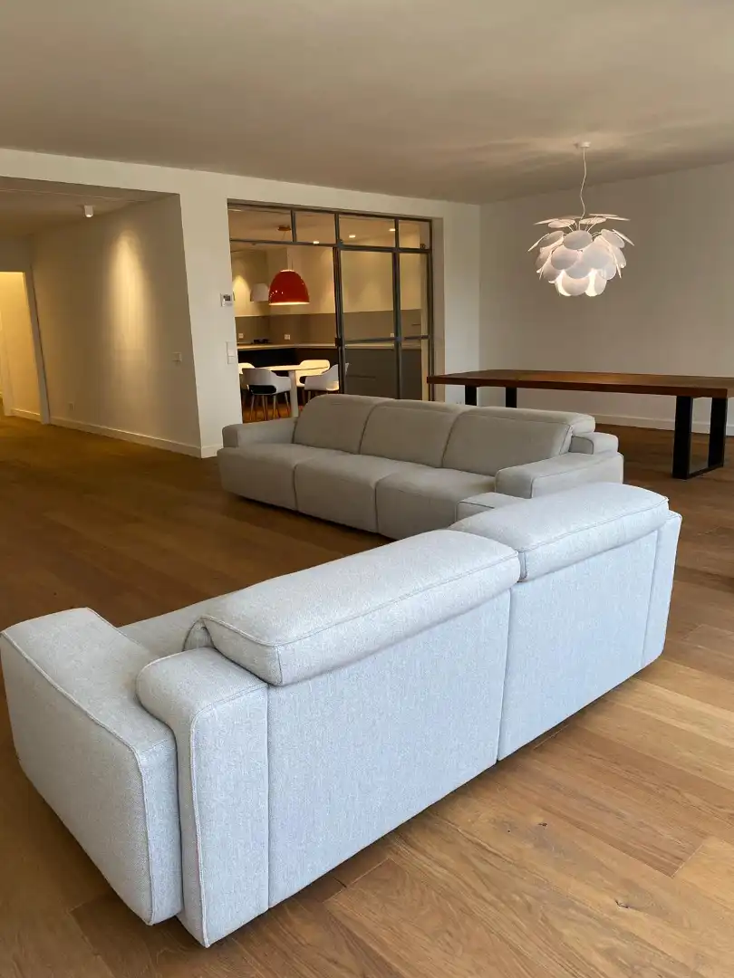 Wohnzimmer von Wohnung zur Miete in Barcelona mit Klimaanlage, Heizung und Parkett