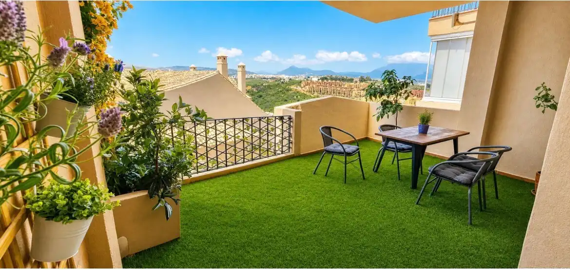 Terraza de Piso en venta en Manilva con Aire acondicionado, Terraza y Trastero