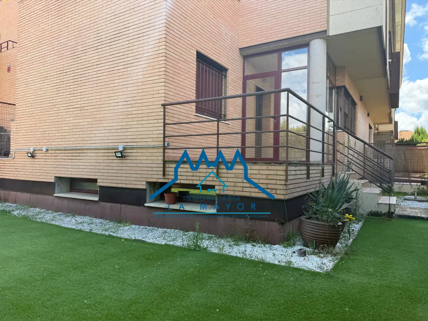 Terraza de Dúplex en venta en Ciudad Real Capital con Aire acondicionado, Calefacción y Jardín privado