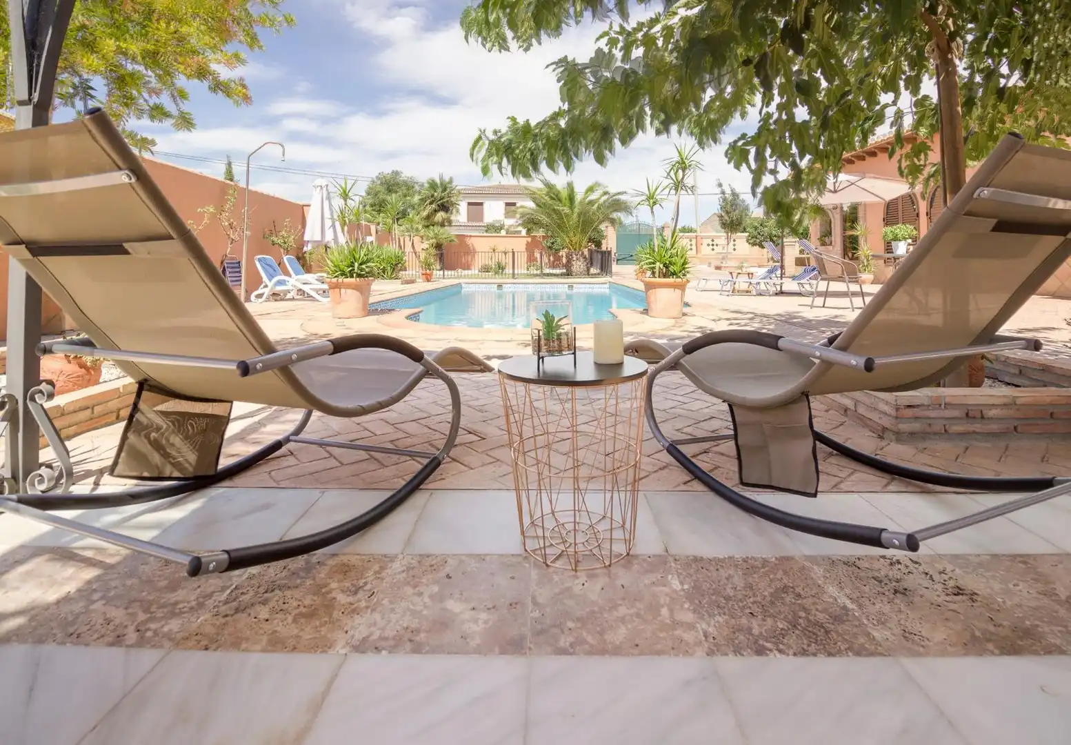 Terrace of Houses for rent in Padul  with Private garden, Furnished and Community pool