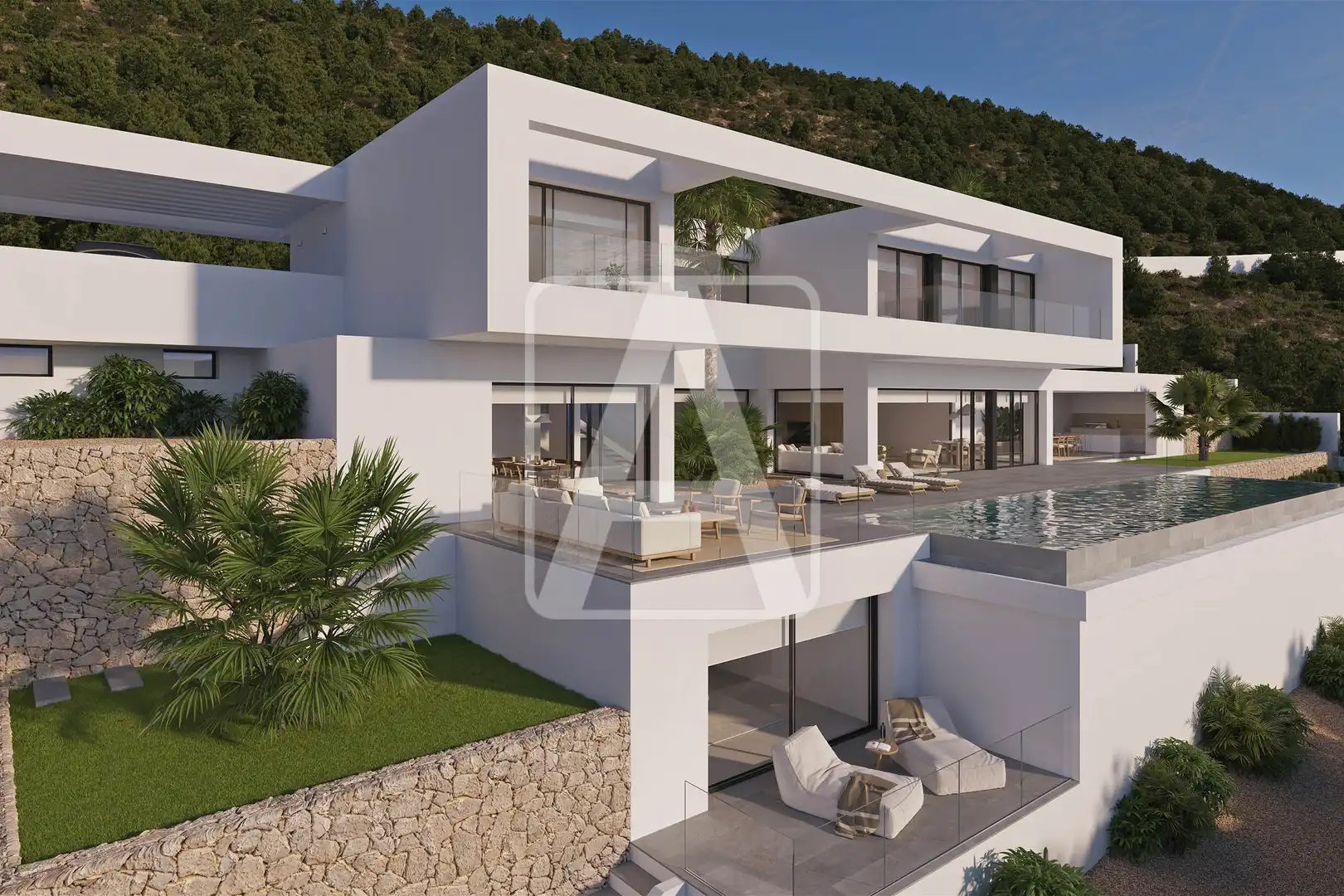 Chalet con piscina en venta en La Fustera