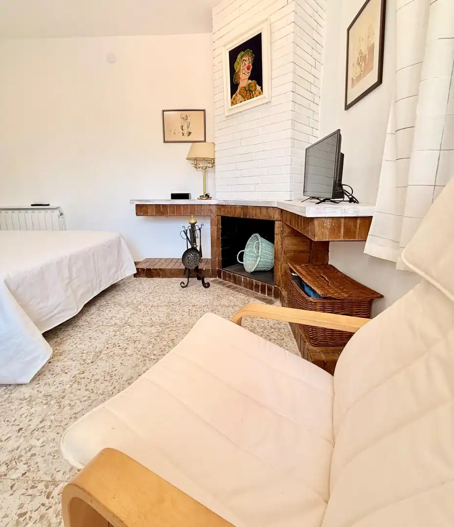 Wohnzimmer von Haus oder Chalet zum Verkauf in Calafell mit Klimaanlage, Heizung und Privatgarten