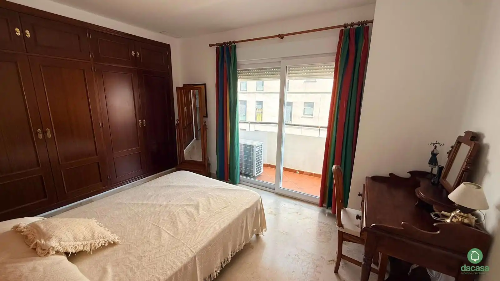 Bedroom of Flat for sale in Huelva  with Air Conditioner, Heating and Terrace