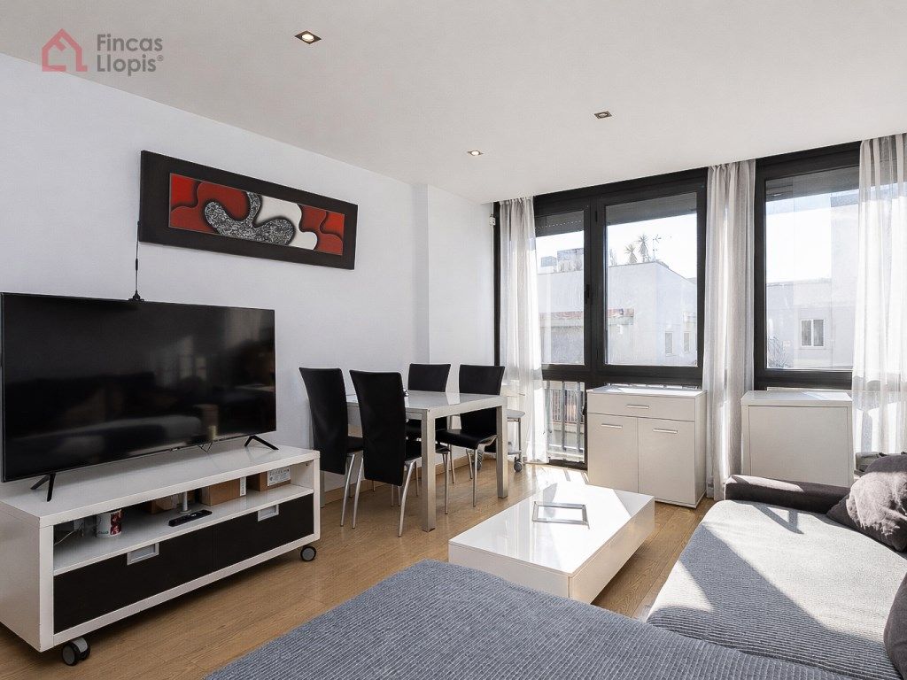 Sala de estar de Piso en venta en  Barcelona Capital