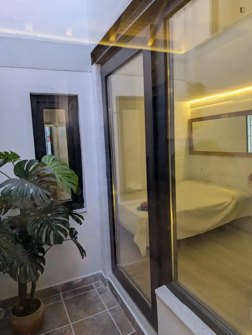 Bedroom of Houses for rent in Madrid  with Air Conditioner, Furnished and Washing machine
