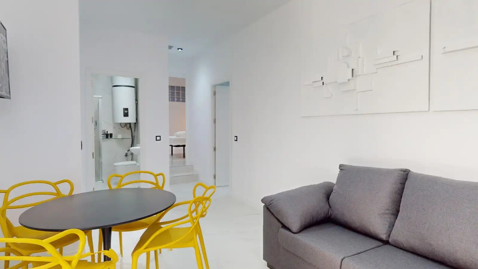 Sala de estar de Apartamento en venta en Algarrobo con Aire acondicionado