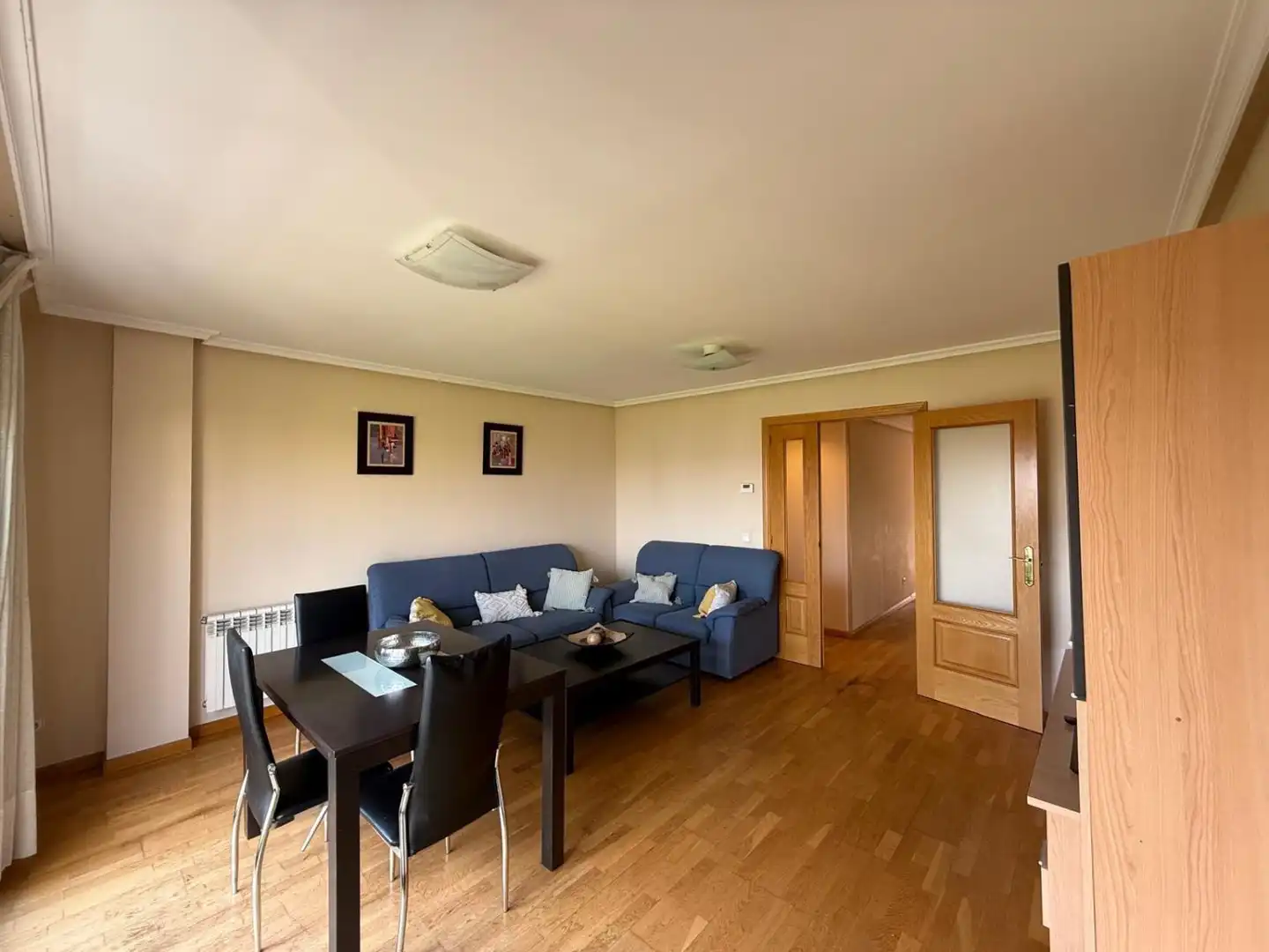 Sala de estar de Piso de alquiler en Salamanca con Calefacción, Amueblado y Balcón