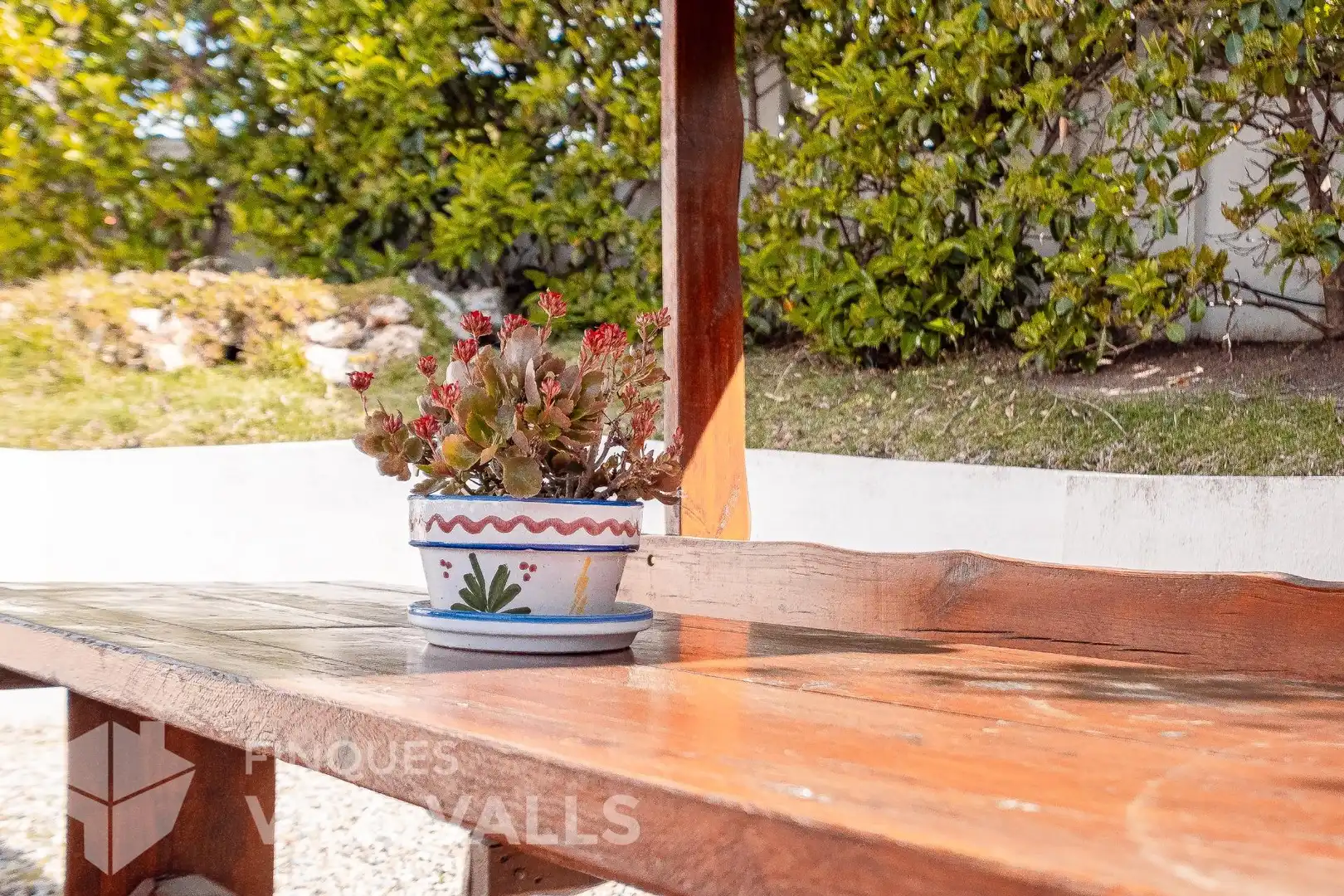 Terrassa de Casa o xalet en venda en Caldes de Montbui amb Calefacció, Jardí privat i Terrassa