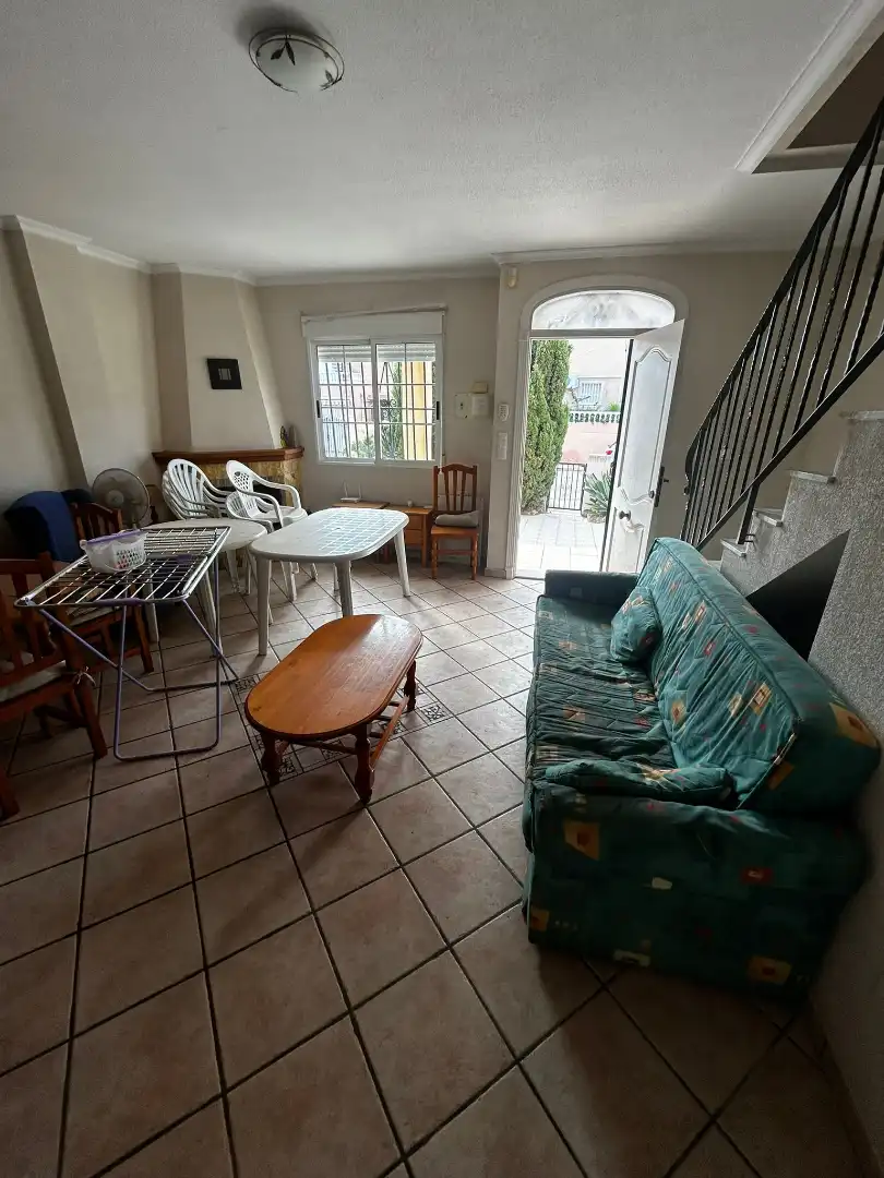 Sala de estar de Casa o chalet en venta en Torrevieja con Jardín privado, Terraza y Piscina