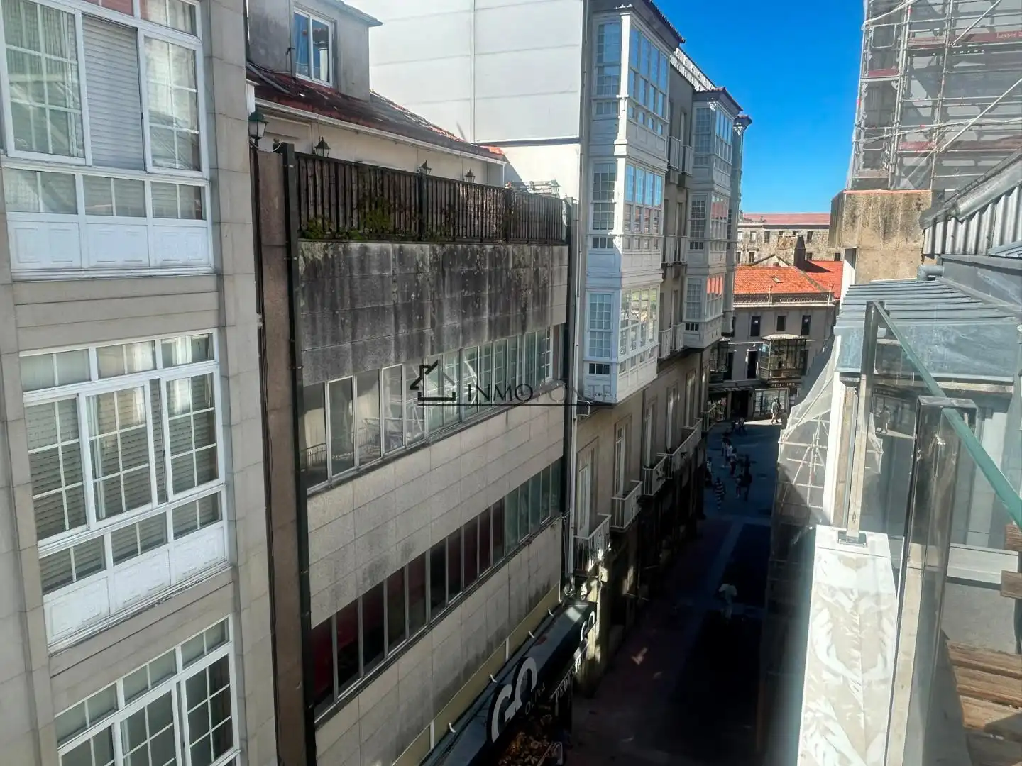 Außenansicht von Dachboden zur Miete in Pontevedra Capital  mit Heizung, Terrasse und Abstellraum