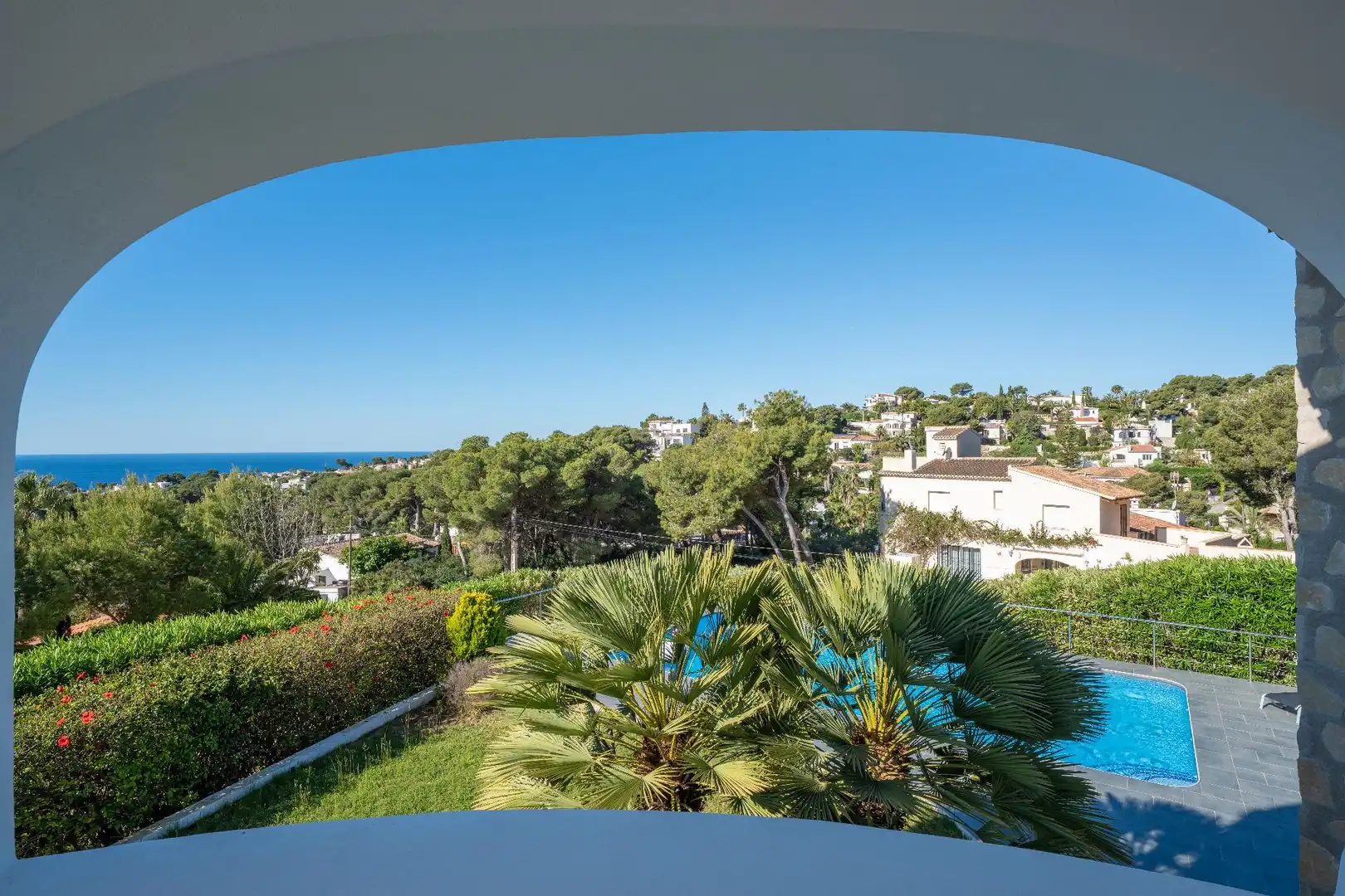 Exterior view of Houses for sale in Jávea / Xàbia  with Air Conditioner, Heating and Private garden