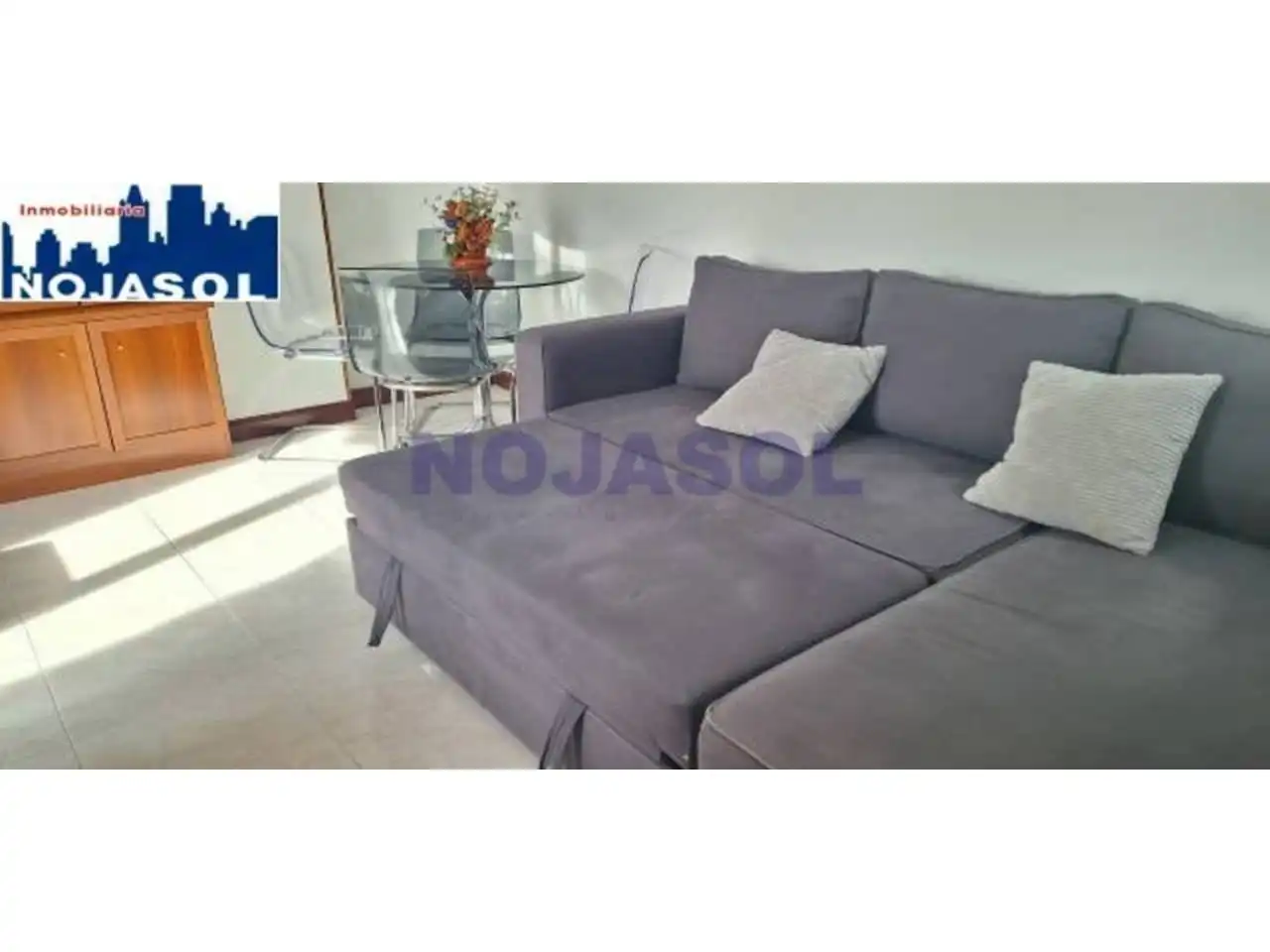 Wohnzimmer von Wohnungen zur Miete in Noja mit Heizung, Terrasse und Abstellraum