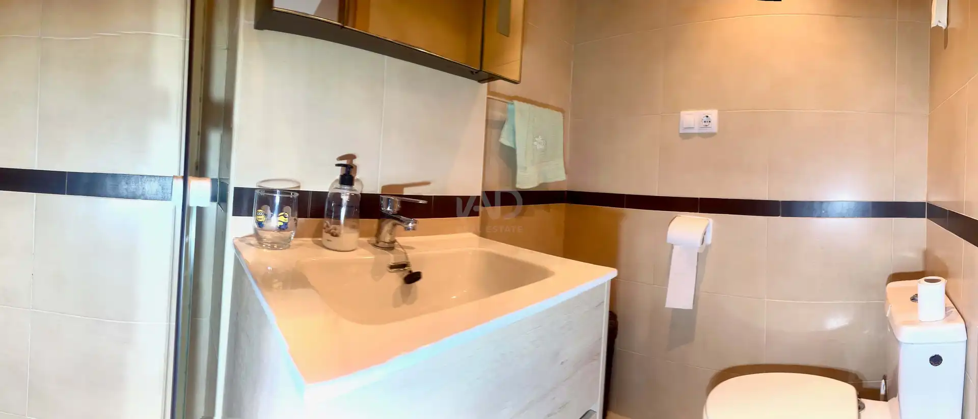 Bathroom of Flat for sale in Oropesa del Mar / Orpesa  with Air Conditioner, Heating and Terrace