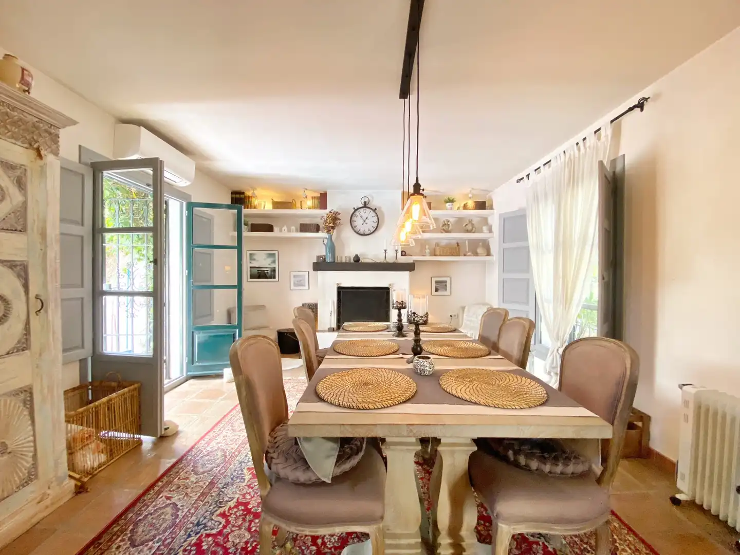 Comedor de Casa adosada en venta en Marbella con Jardín privado, Terraza y Piscina